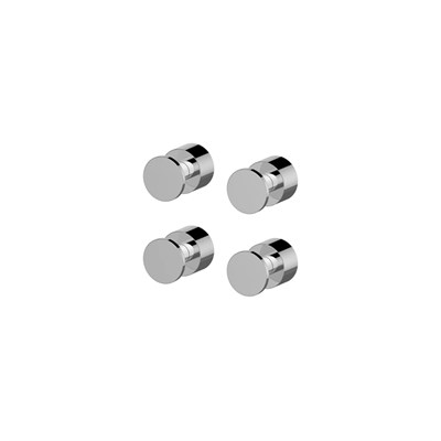 Комплект крючков, 4 шт., хром, HOK4SC0i41, IDDIS 12068 - фото 70211