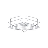 Полка одноярусная угловая, проволока стальная, хром, Grid, Milardo, GRICC1CM44 12010