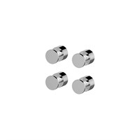 Комплект крючков, 4 шт., хром, HOK4SC0i41, IDDIS 12068
