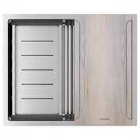 Кухонная мойка Paulmark NEXT-MULTI SINK 54 UNI, артикул PM785445-GM Цвет Вороненая сталь GM 11703