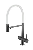 Смеситель для кухни EMAR ЕС - 7024WHT PVD Dark 11503