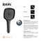 Лейка для душа IDDIS SLI3F0Bi18 черная 3473