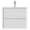 Тумба с умывальником (раковиной) для ванной комнаты подвесная, 60 см, белая IDDIS EDI60W0i95K 3755