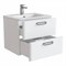 Тумба с умывальником (раковиной) для ванной комнаты подвесная, 60 см, белая IDDIS BRI60W0i95K 3759