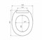 Сиденье для унитаза IDDIS ID 01 046.1 bel 4029