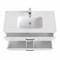 Тумба с умывальником (раковиной) для ванной комнаты подвесная, 100 см, белая IDDIS BRI10W1i95K 3749 Тумба с умывальником (раковиной) для ванной комнаты подвесная, 100 см, белая IDDIS BRI10W1i95K 3749