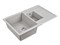 Кварцевая мойка Paulmark для кухни PM237850 BE / QU / WH / GR / GRM / DG / BL / BLM 775x495 мм 6589