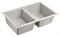 Кварцевая мойка Paulmark для кухни PM238150 BE / QU / WH / GR / GRM / DG / BL / BLM 810x500 мм 6592