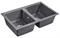 Кварцевая мойка Paulmark для кухни PM238150 BE / QU / WH / GR / GRM / DG / BL / BLM 810x500 мм 6592