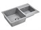 Кварцевая мойка Paulmark для кухни PM238250 BE / QU / WH / GRM / DG / BLM / BL 775x495 мм 6593