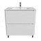 Тумба с умывальником напольная IDDIS Edifice 80 см EDI80WFi95K 6801