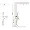Душевая система встроенная Timo Selene SX-2129 00SM / 03SM / 17SM 4828