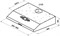 Козырьковая вытяжка Korting KHT 6334 X 7776