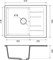 Мойка для кухни GranFest QUADRO 650L 2446