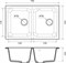 Мойка для кухни GranFest STANDART 780K 2449